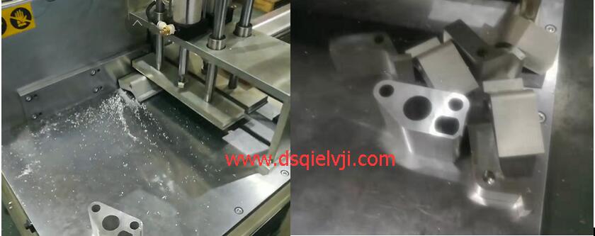 工業(yè)鋁型材切割機客戶使用現場圖【鄧氏精密機械】