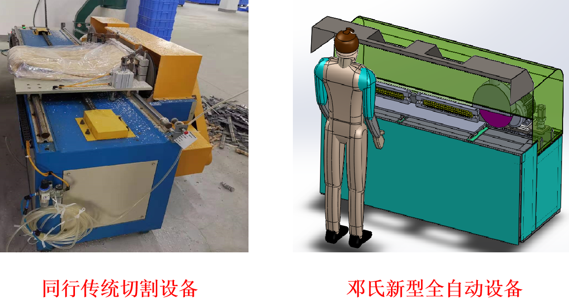 鄧氏簾式膜切割機與傳統(tǒng)設備對比