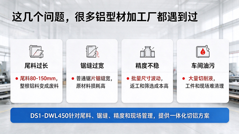 鋁型材加工廠常遇見問題點